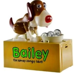 NIB. Adorable dog bank.